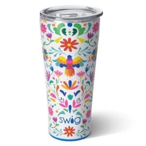 Swig Floral Pattern Tumbler 32oz Pre-owned